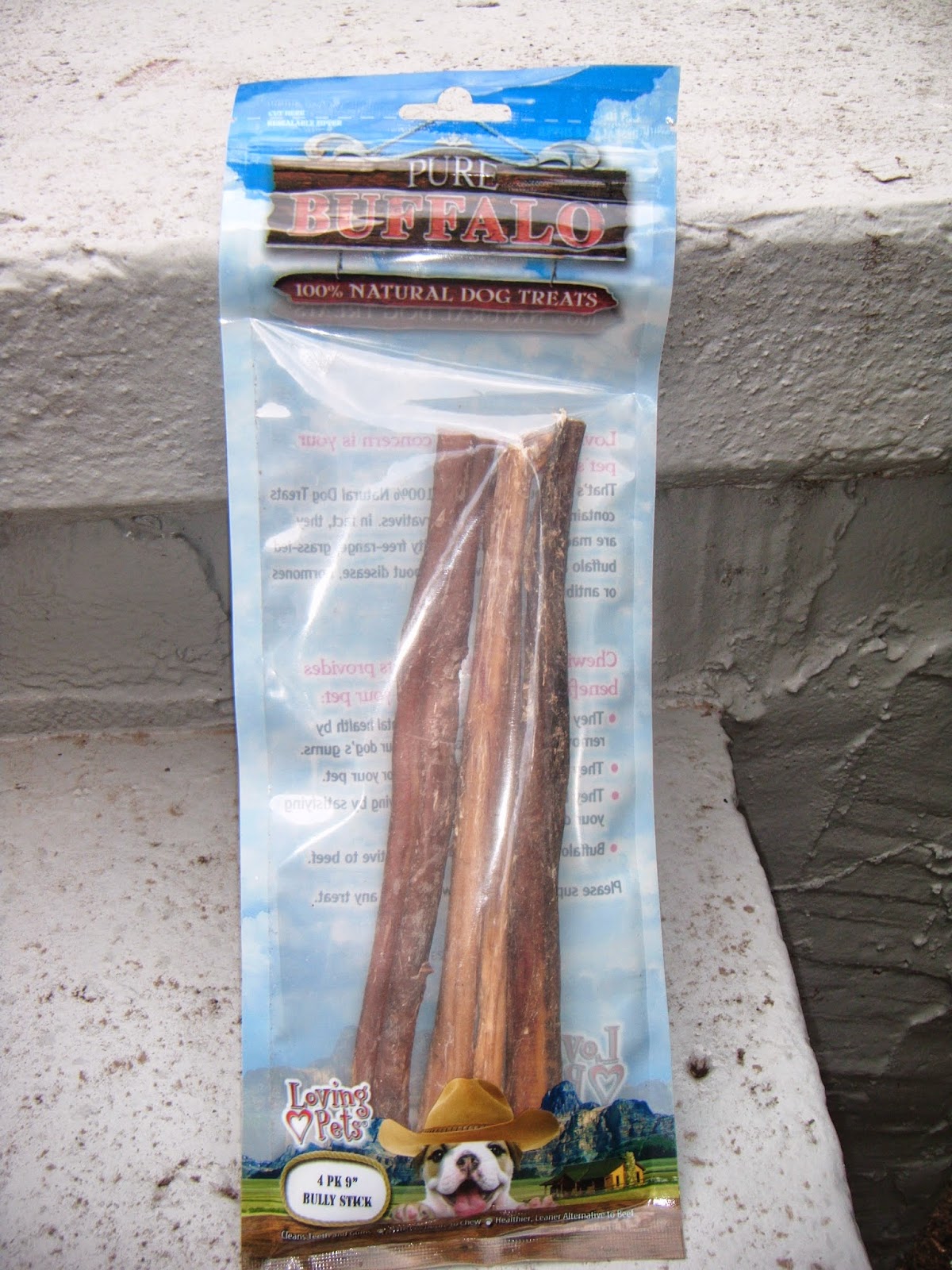 The ABCD Diaries Pure Buffalo Bully Sticks from Loving Pet! Sponsored